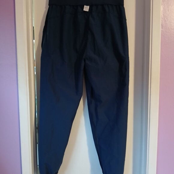 Women's Cargo Pants  Waterproof Pockets Navy SZ L - Picture 10 of 10